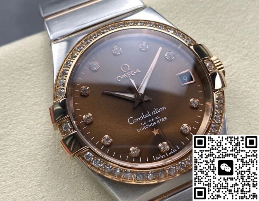 M+ Factory Omega Constellation 123.25.38.21.63.001 1:1 Best Edition Replica Watch